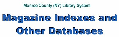 Magazine Indexes and Other Databases