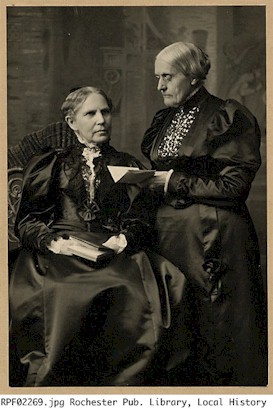 Susan B. and Mary S. Anthony.
