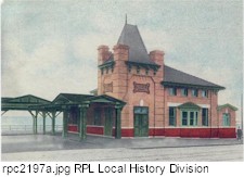 Lehigh Valley Railroad Passenger Station.