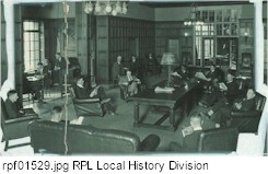 Interior View of YMCA.