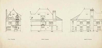 Drawings for house.