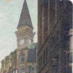 Elwood Building, left.