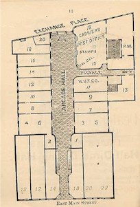 Floor plan, Reynold's Arcade.