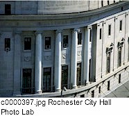 Eastman Theatre Facade Close-Up.