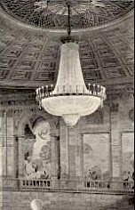 Chandelier, Eastman Theatre.