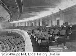 Eastman Theatre Mezzanine Level.