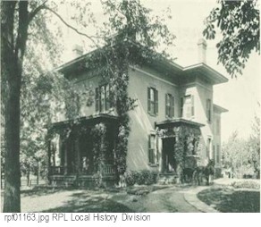 Lewis Ross home on West Avenue.