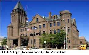 City Hall, formerly the Federal Building, Rochester, built 1880's.