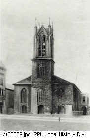 St. Luke's Episcopal Church, Rochester, built 1824.