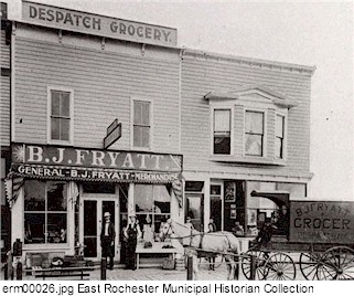 B.J. Fryatt's first store.