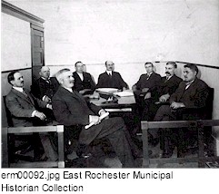 East Rochester's first village board.