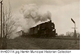 Steam Locomotive on the Hojack Line.