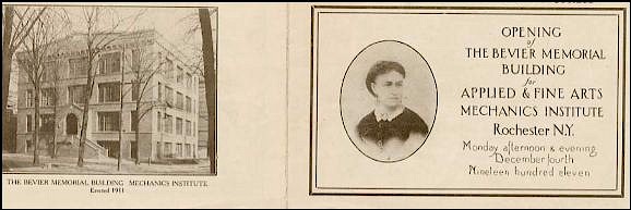 Dedication pamphlet cover.