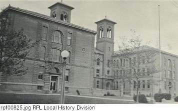 East High School on Alexander Street.
