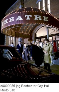 Entrance to GeVa Theatre.