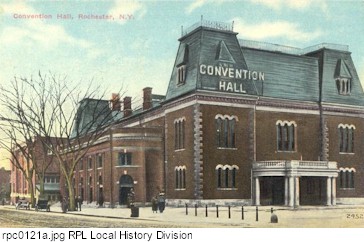 Convention Hall, with addition.