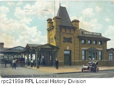 Lehigh Valley Railroad Passenger Station.