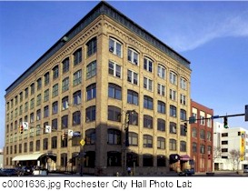 Rochester Button Company converted to restaurant use.