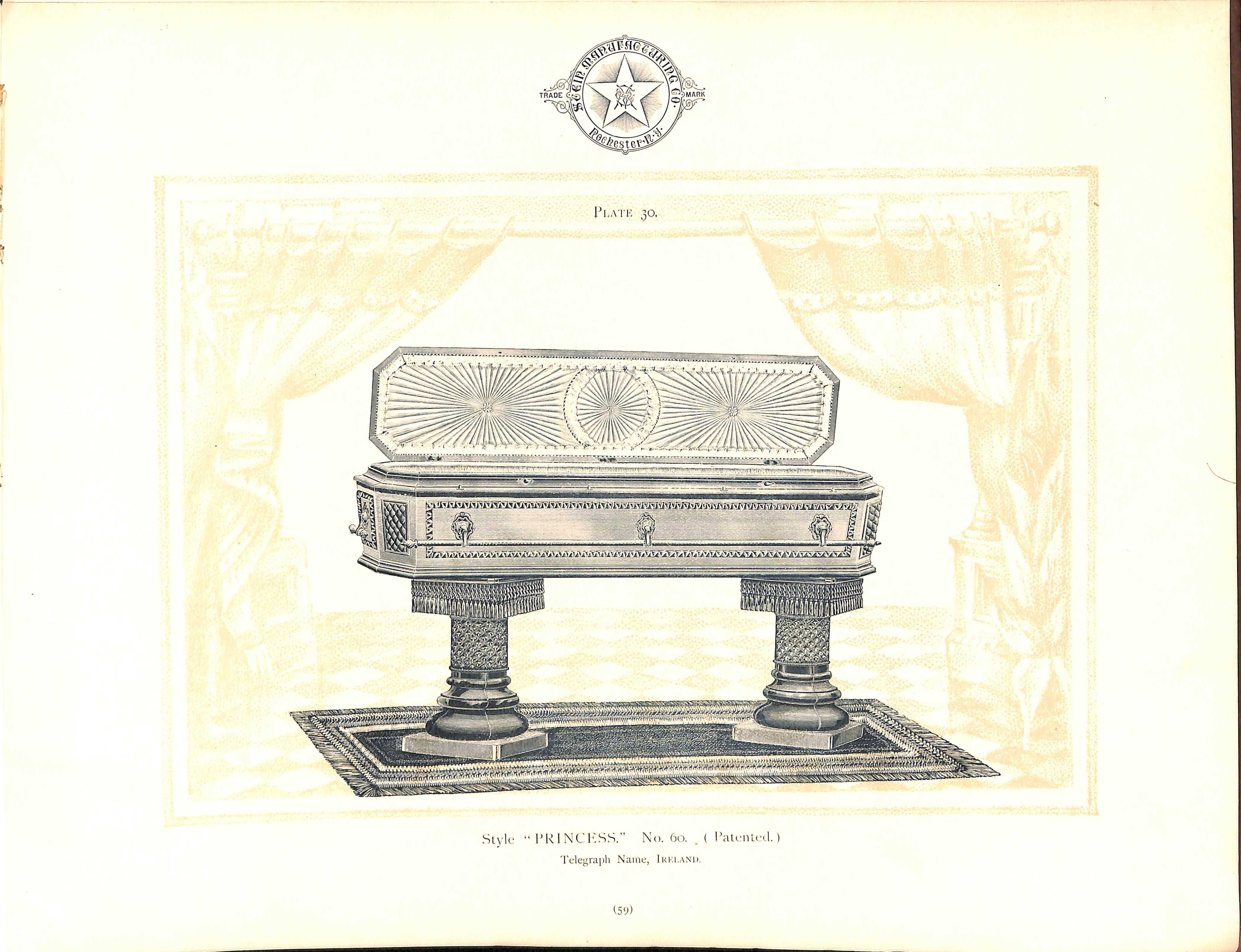 Stein Manufacturing Co. folio page.