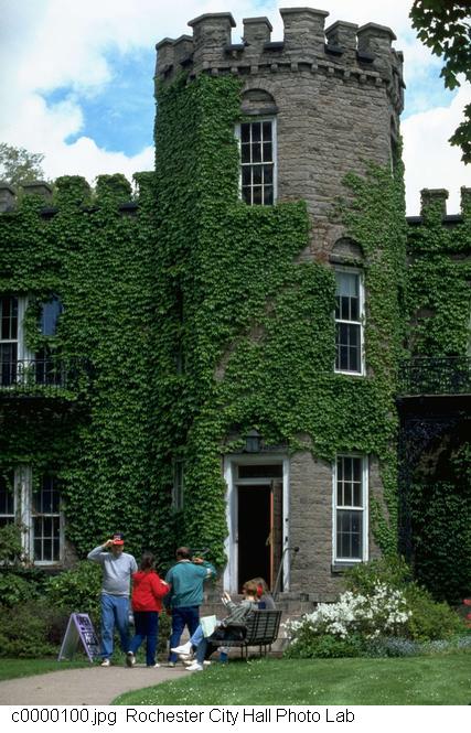 Rochester Civic Garden Center entrance.