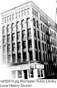 Nash Building at St Paul and Mortimer Streets in the 1960's.