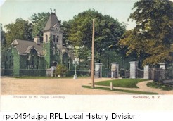 Mt. Hope Cemetery Gatehouse.