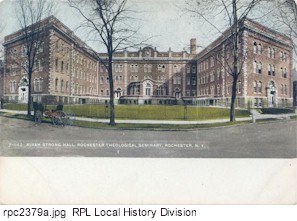 Rochester Theological Seminary.