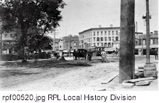 Main Street from East Avenue, circa 1890.