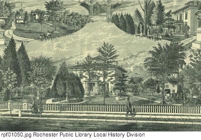 Hiram Sibley residence.