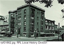 The Wentworth Apartments, 1922.