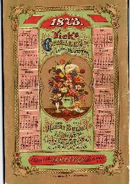 Back cover of Vick's Seed Catalog.