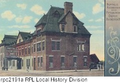 Buffalo, Rochester & Pittsburgh Station.