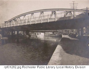 Bridge over the Erie Canal.