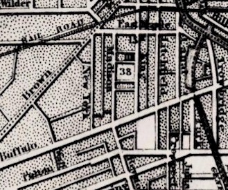 Map of Rochester - 1849.