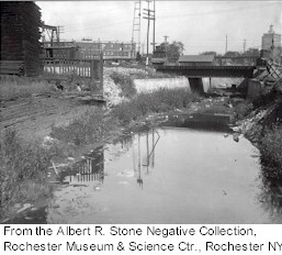 Remains of the Erie Canal.