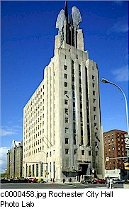 Time Square Building, Rochester, Built 1929.