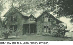 Bissell House, Rochester, built 1845.