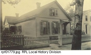 Home of Ardelia Brooks Bruff, Rochester, built 1850's.