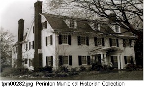 Colonial Revival house, Perinton.