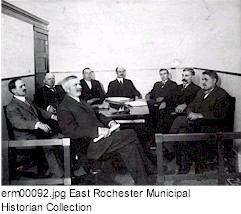 East Rochester's first village board.