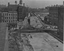Thumbnail of construction of Broad Street in 1920's